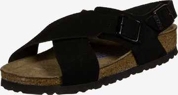 BIRKENSTOCK Sandale 'Tulum' in Schwarz: predná strana