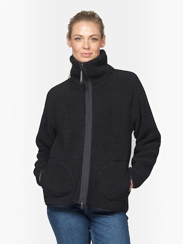Veste en polaire ILSE JACOBSEN en bleu : devant