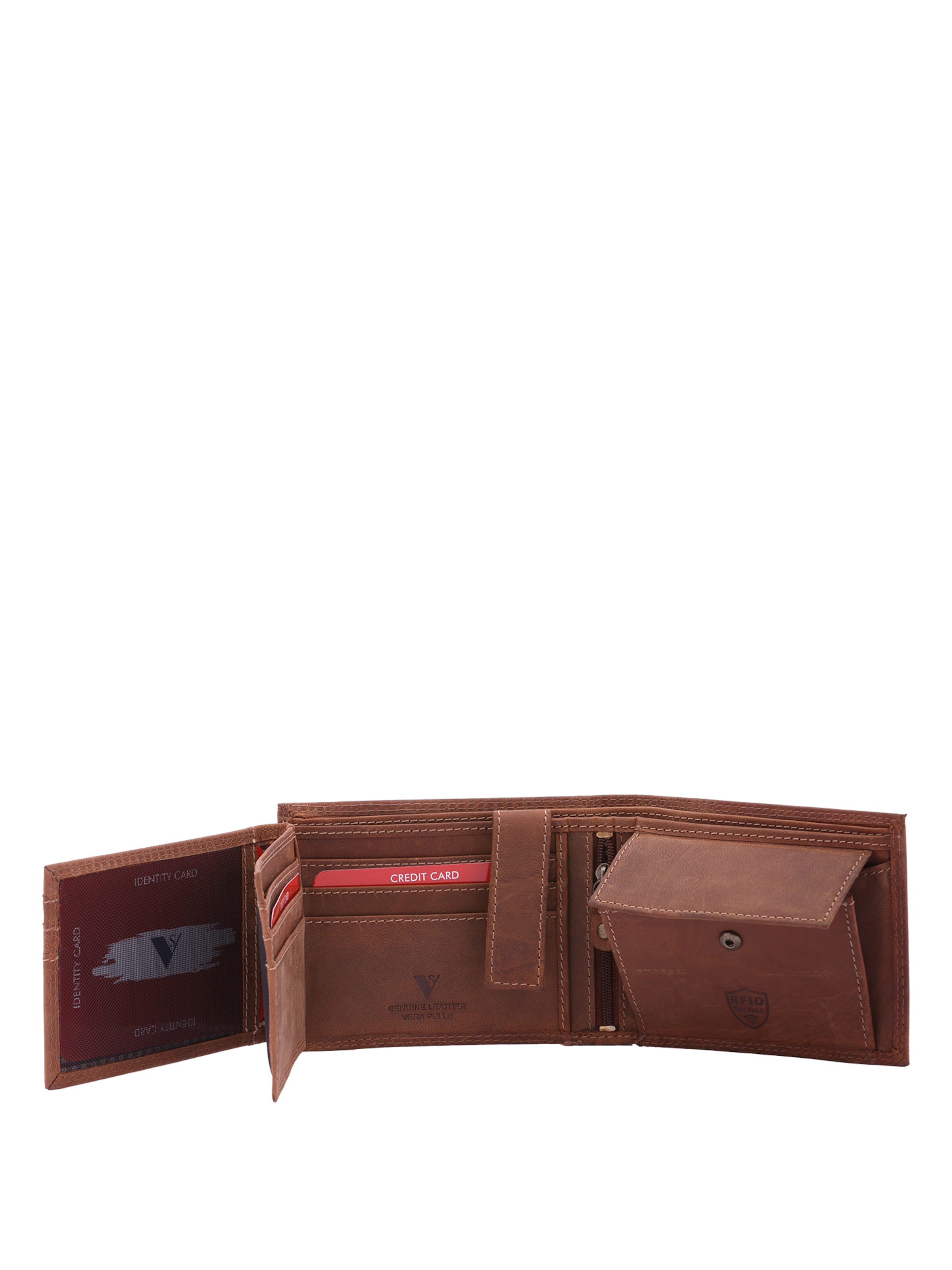 Sergio Valentini Portemonnee in Bruin