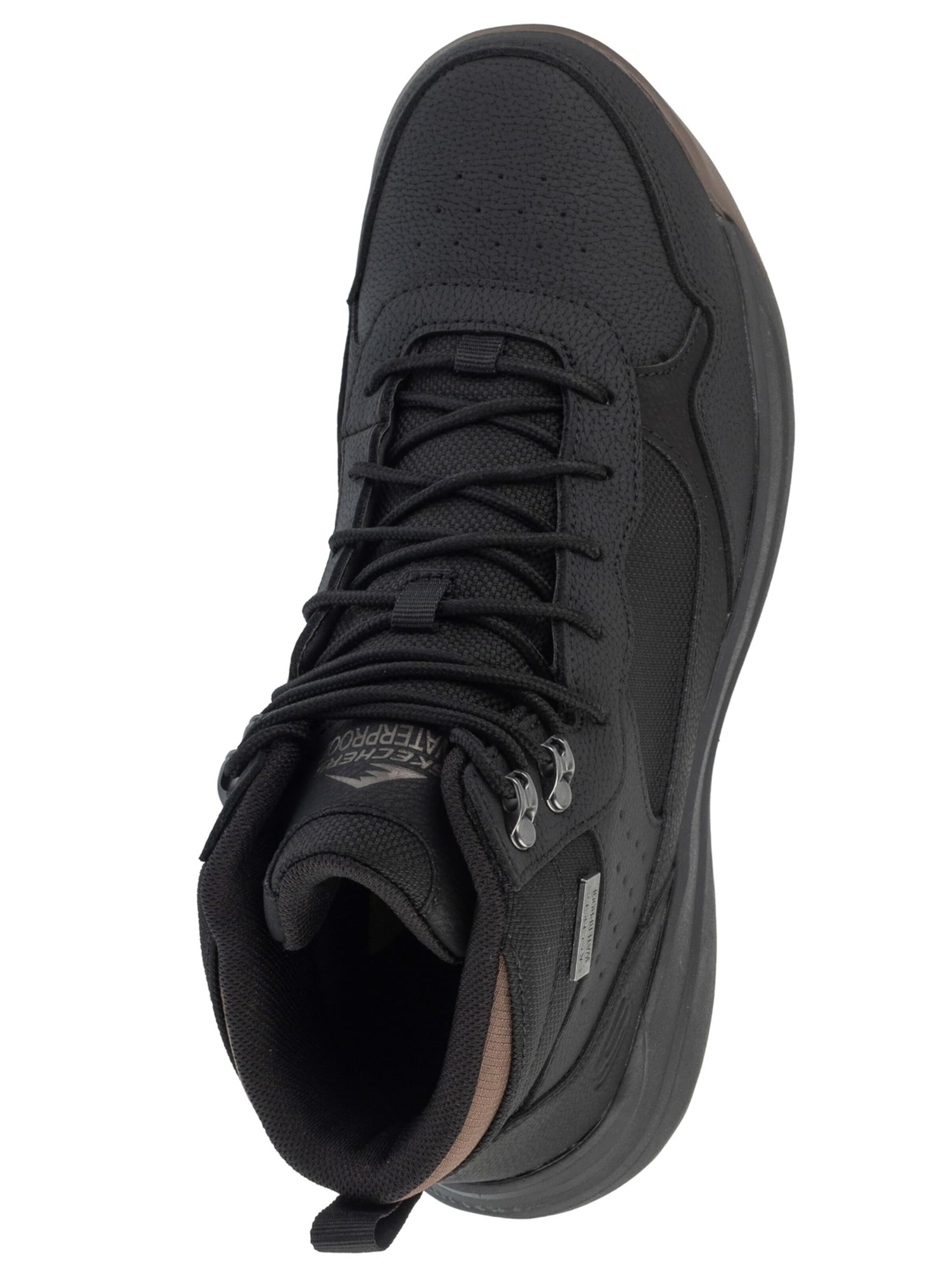 SKECHERS Veterboots 'Cambert - Harlan' in Zwart