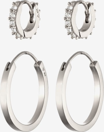 Parure de bijoux 'Creolen-Set' ELLI en argent : devant