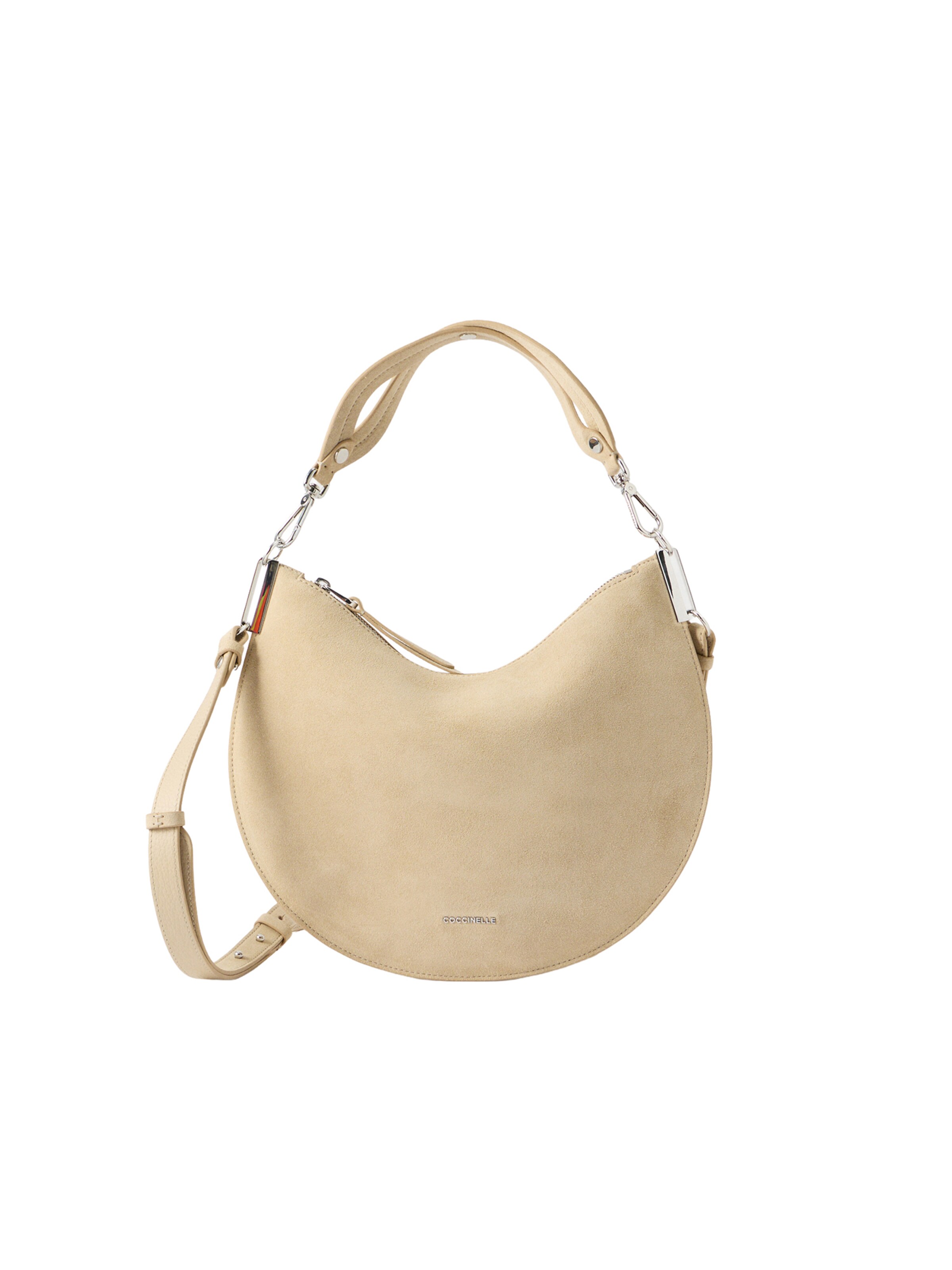 Sac bandoulière 'Sunup' Coccinelle en gris : devant