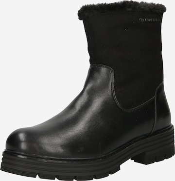 Bottines TOM TAILOR en noir : devant