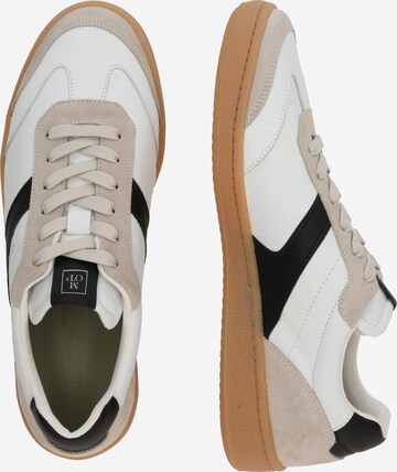 Marc O'Polo Sneakers low 'Court 4A' i hvit
