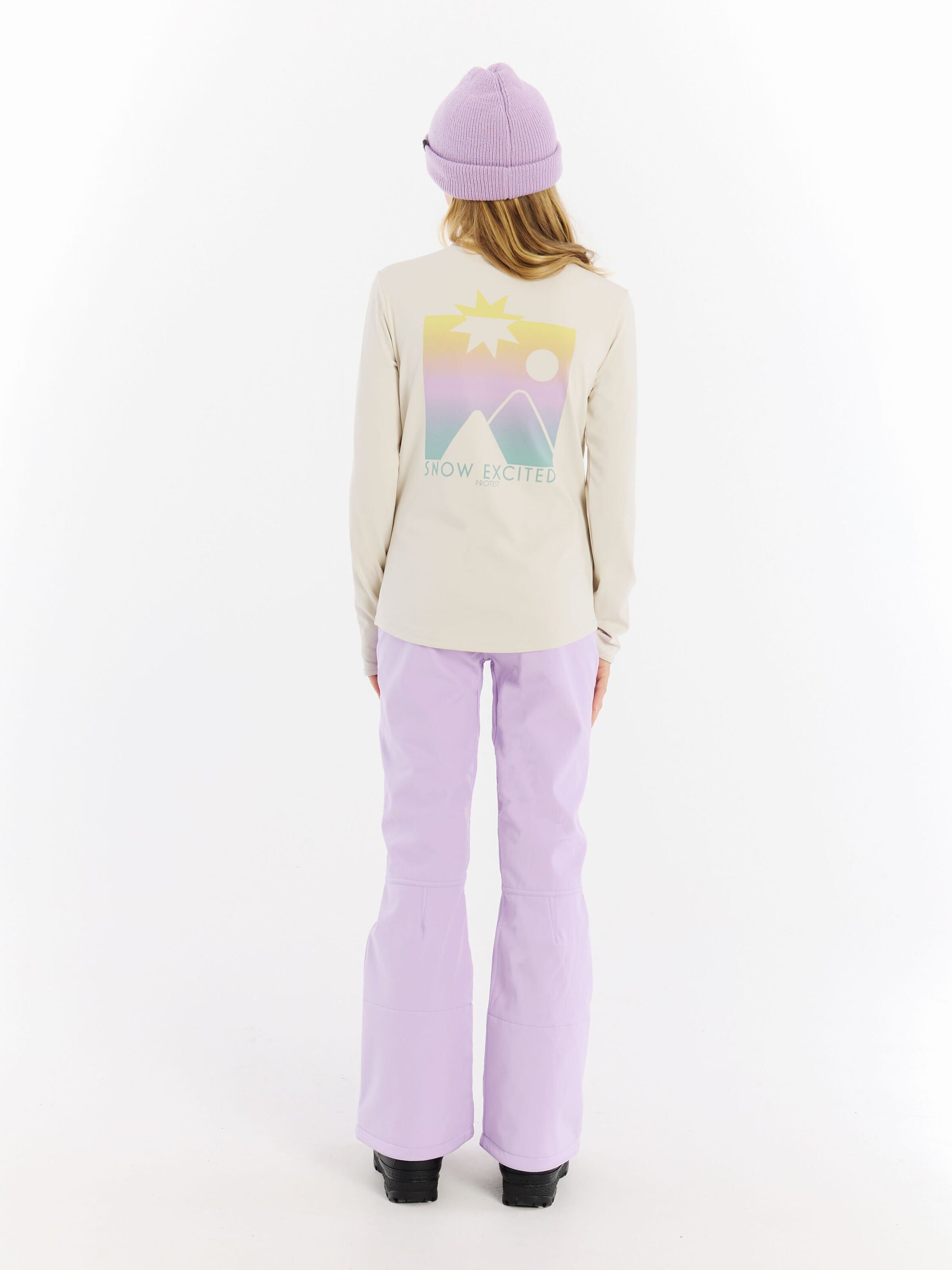 PROTEST Sportief sweatshirt in Wit