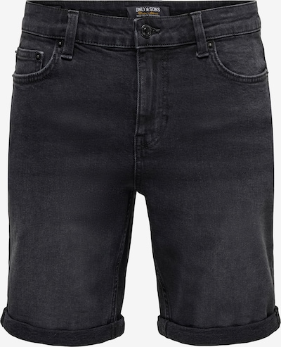 Only & Sons Traperice 'ONSPLY' veličine 31-32 u crni traper, Pregled proizvoda
