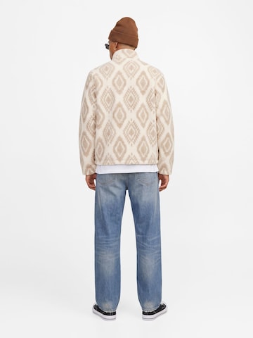 JACK & JONES - Chaqueta polar en blanco