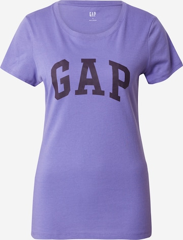 GAP Shirt in Lila: voorkant