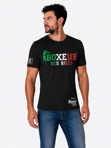 Boxeur des Rues Shirt in Zwart
