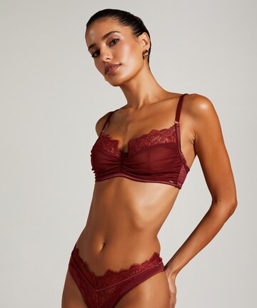 Hunkemöller Minimizer BH 'Zoe' in Rot