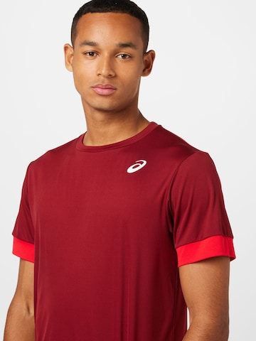 ASICS Sportshirt in Rot