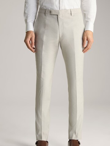 JOOP! Slimfit Pantalon 'Gun' in Beige: voorkant