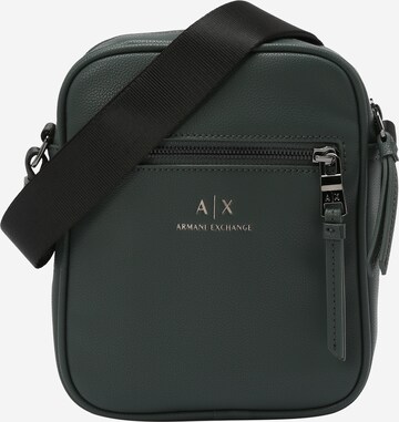 ARMANI EXCHANGE Crossbody bag in Green: front