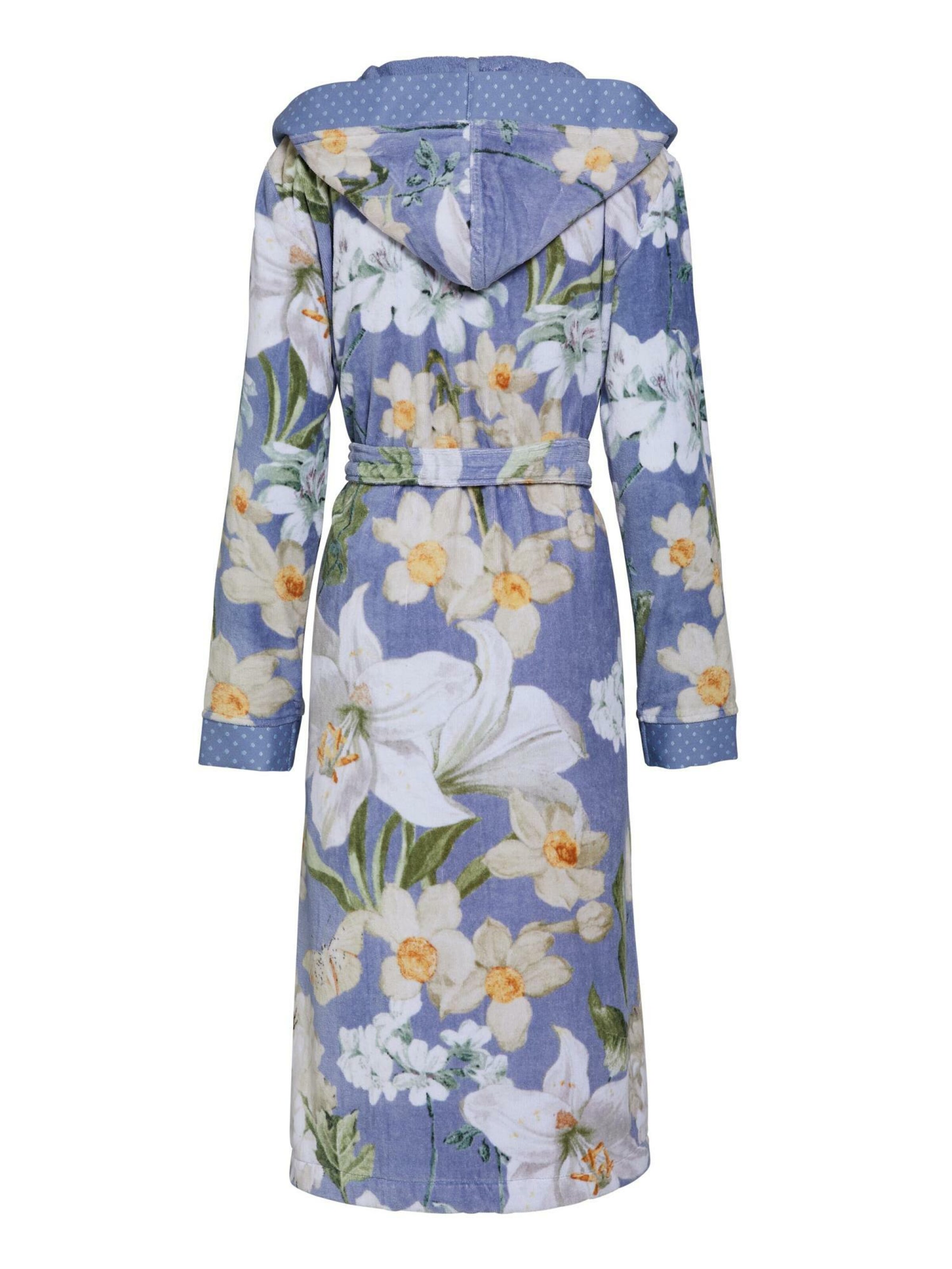 ESSENZA Bademantel 'Perri Rosalee' in Blau