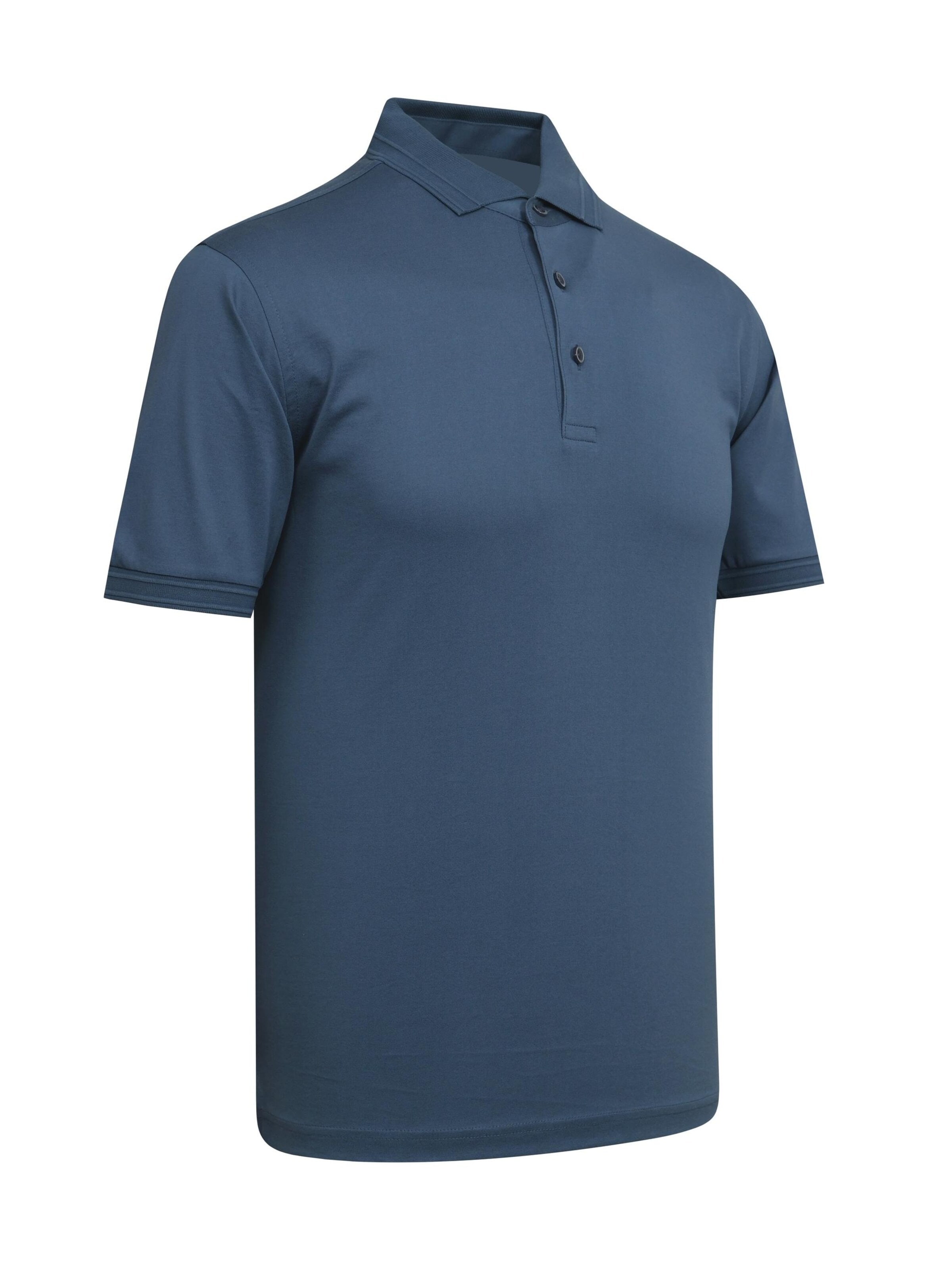 Cizgi Triko Shirt in Blue