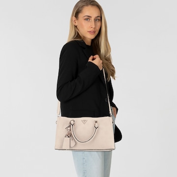 Borsa a mano 'Tisha' di GUESS in rosa: frontale