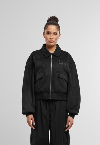 Karl Kani Jacke in Schwarz: Vorderseite