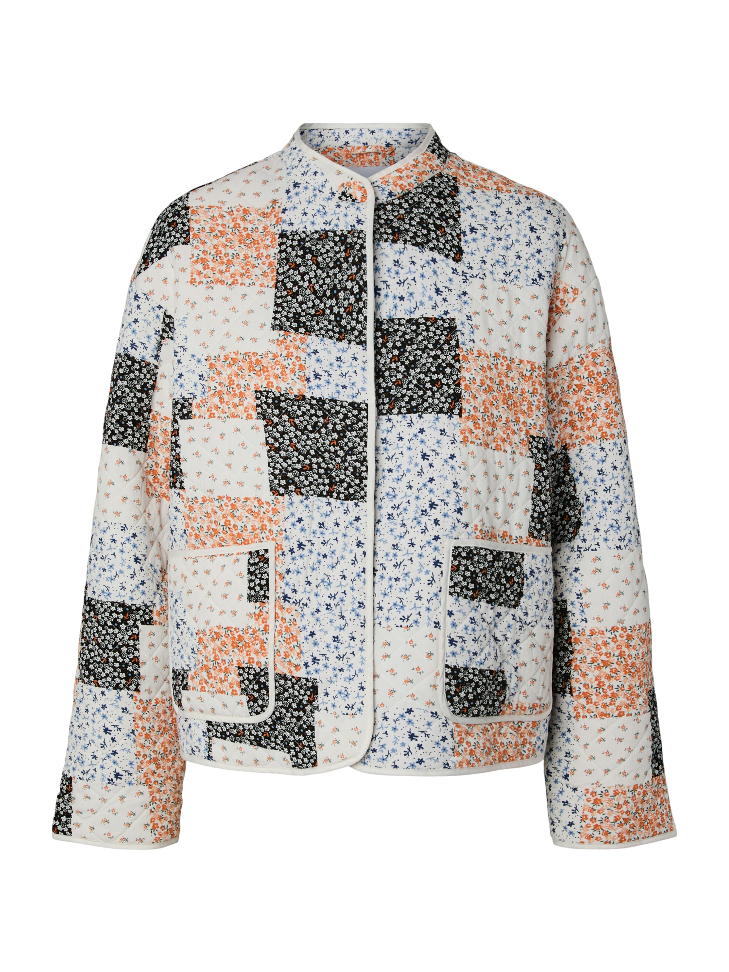 PIECES Átmeneti dzseki 'PCRIKKE' - fehér: elől