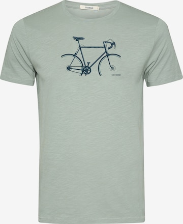 Maglietta 'Spice Bike Crop' di GREENBOMB in verde: frontale