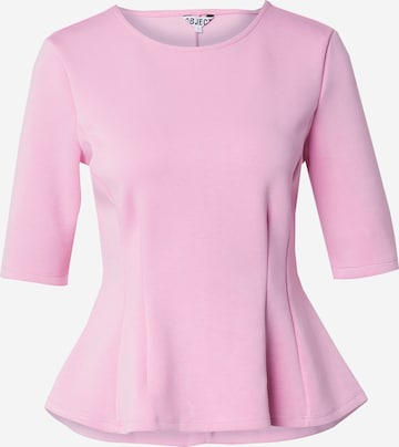 OBJECT Μπλουζάκι 'OBJDORINA' σε ροζ: μπροστά