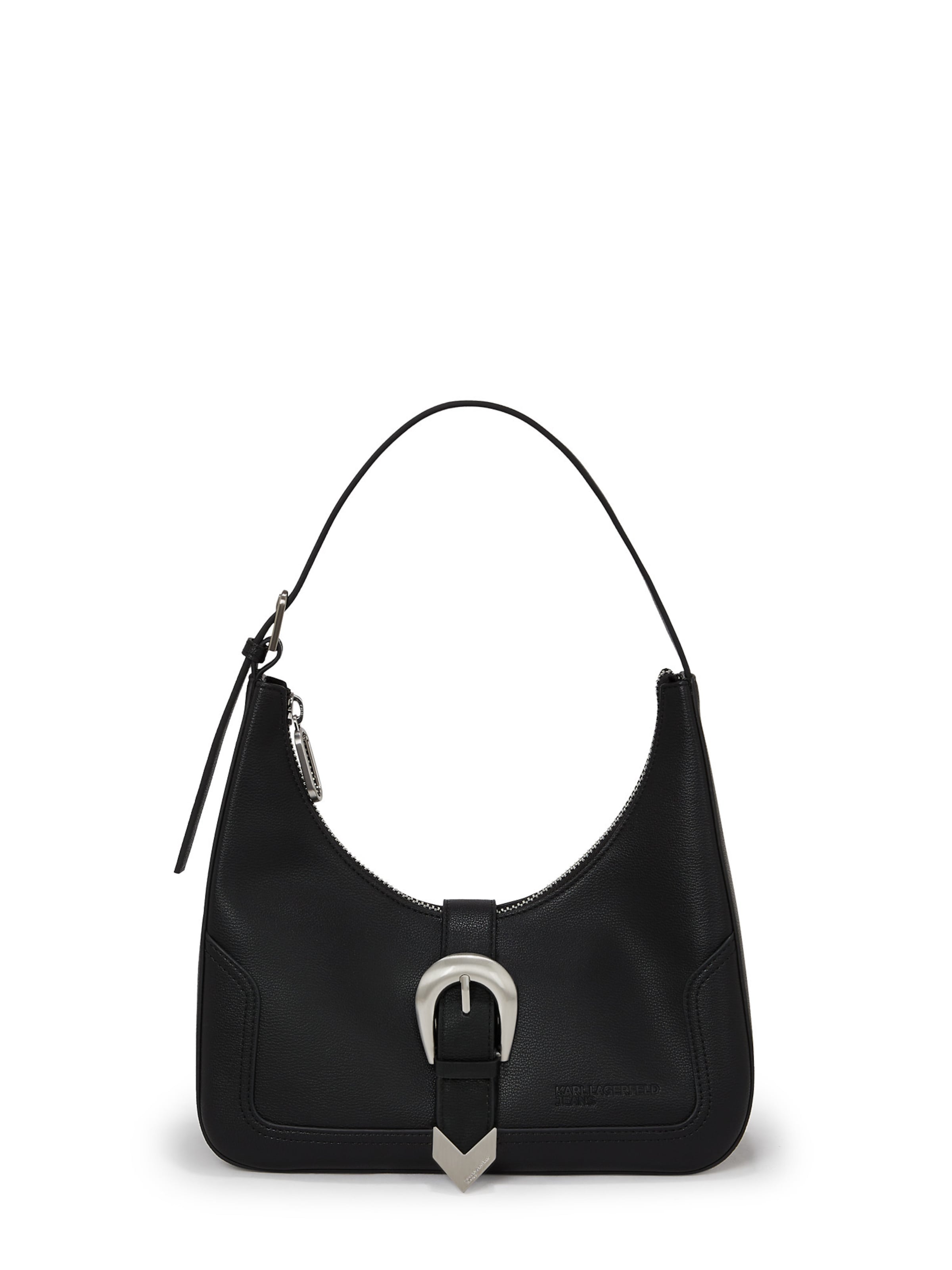 KARL LAGERFELD JEANS Наплечная сумка в Черный: спереди