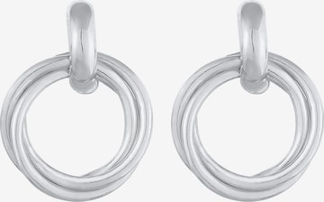 ELLI Earrings in Silver: front