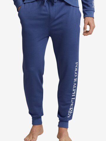 Ralph Lauren Pyjamabroek in Blauw: voorkant