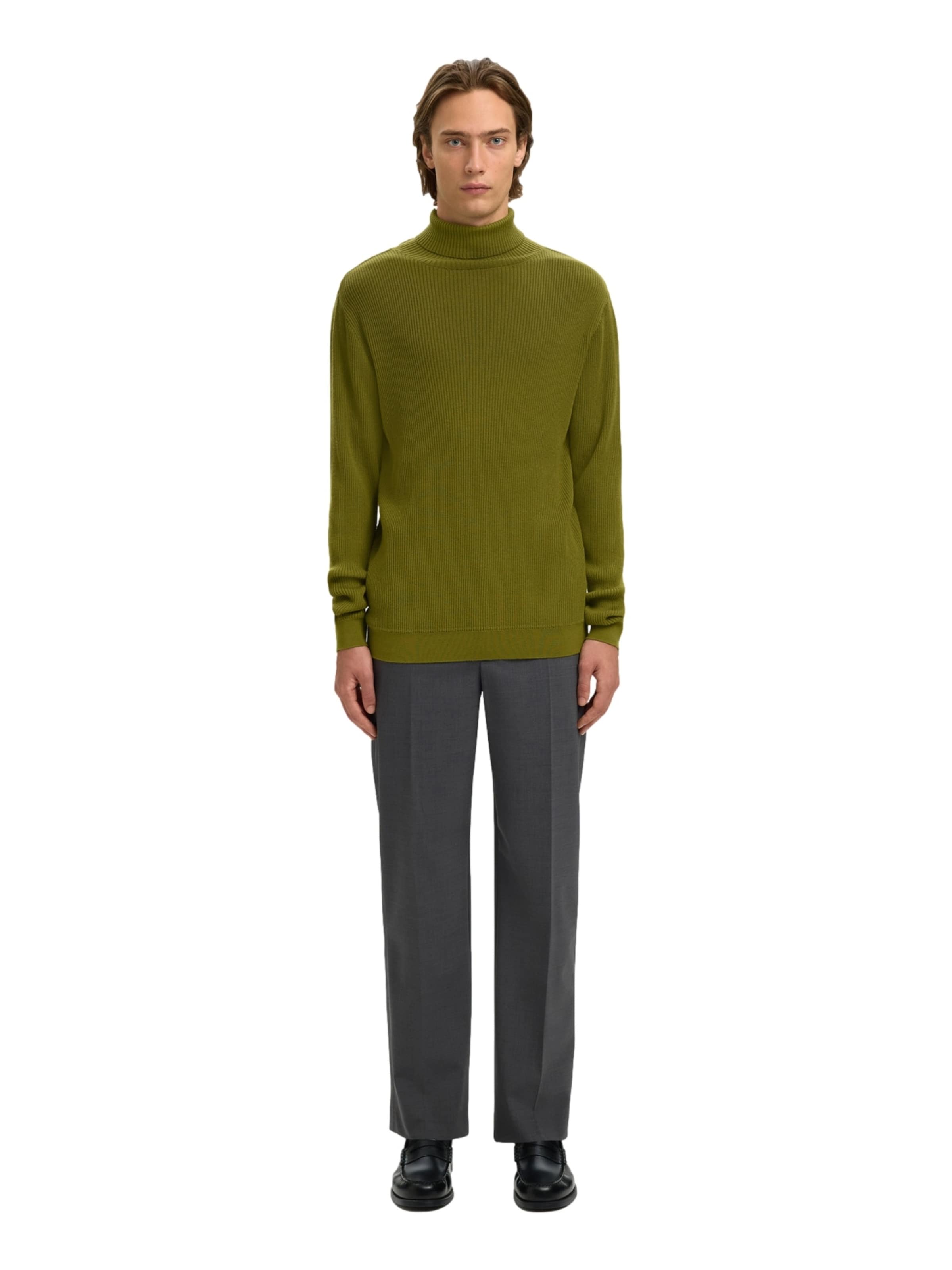 SELECTED Tröja i grön