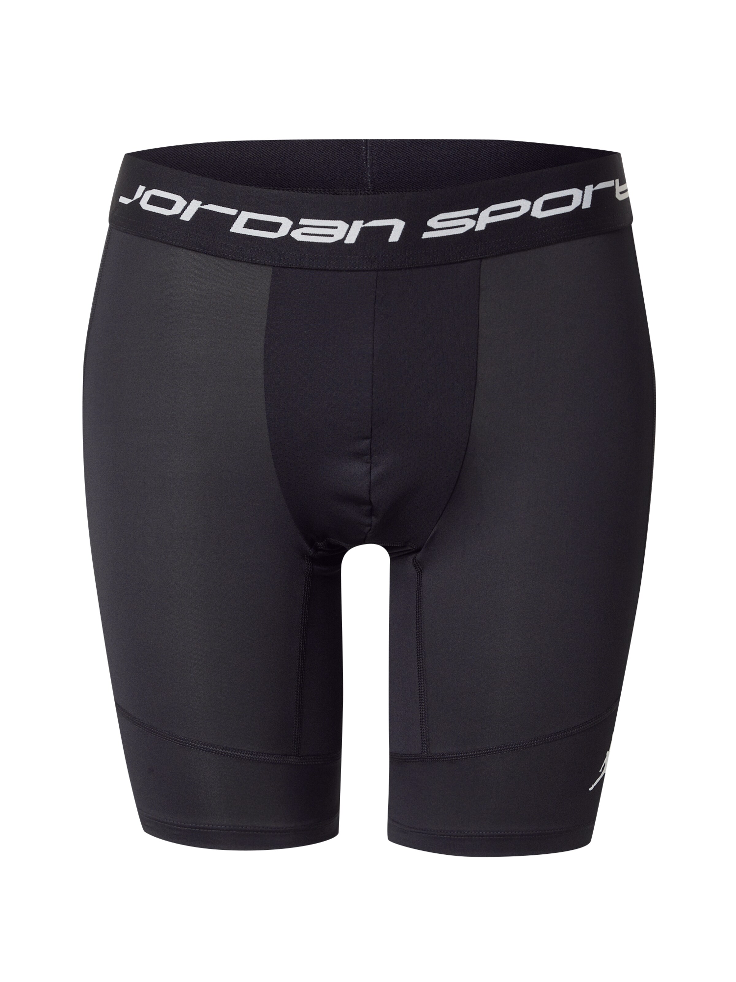Jordan Sportunterhose in Schwarz: Vorderseite