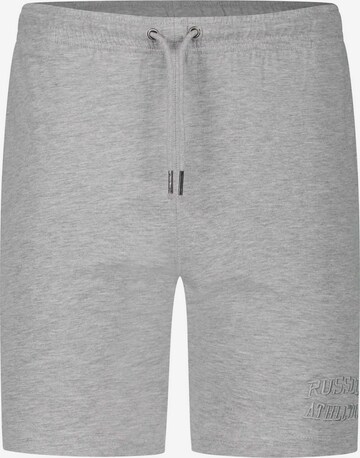 Russell Athletic Regular Pants in Grey: front