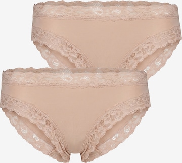 Slip ' Advantage Modal Lace ' Skiny en beige : devant