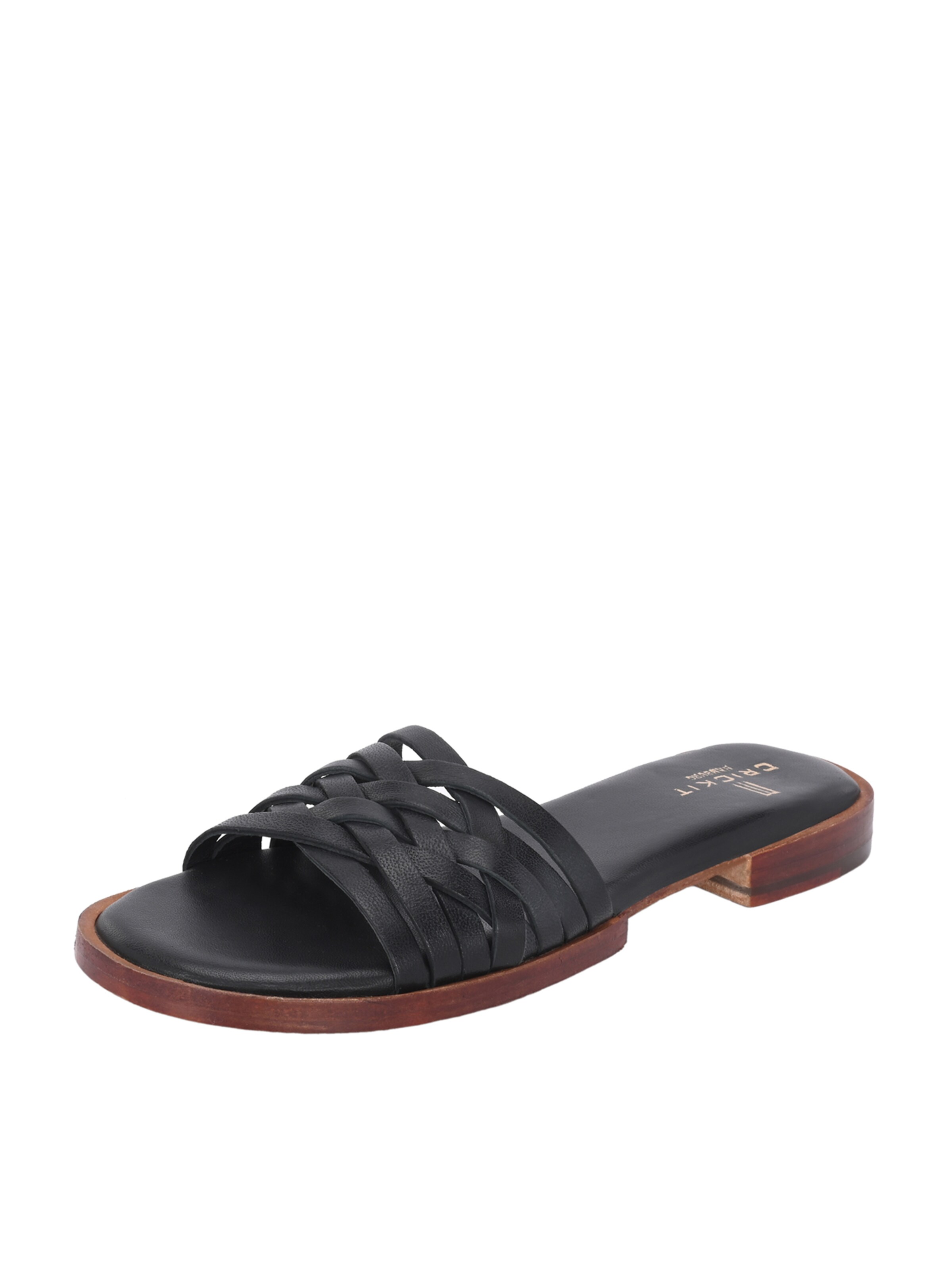 Crickit Mule ' OCEANE ' in Black: front