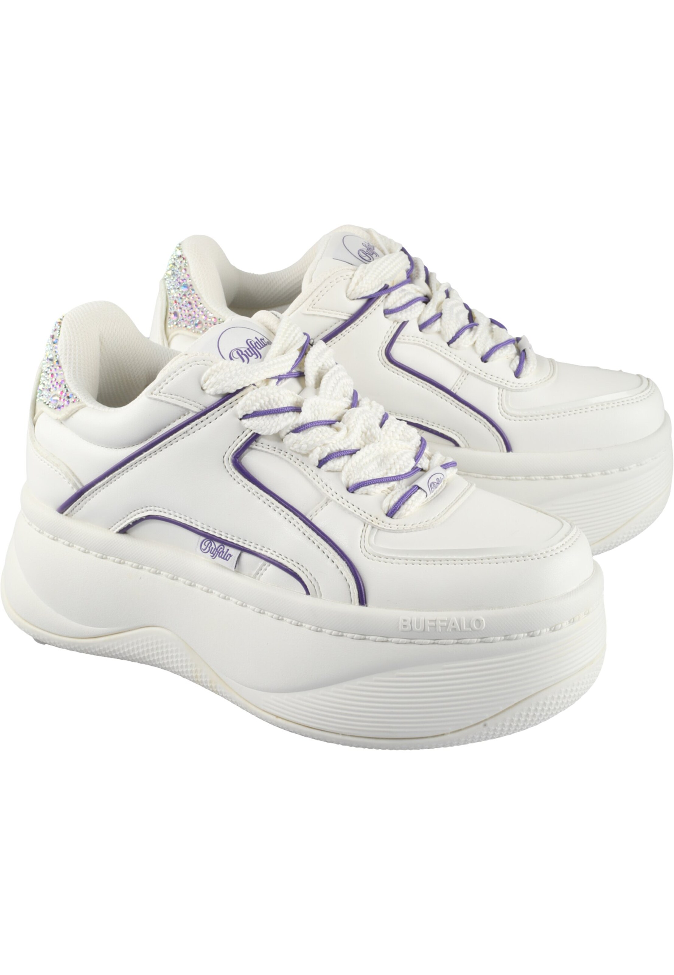 BUFFALO Sneaker 'Orcus Luxe' in Weiß