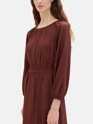 TOM TAILOR Dress in Brown