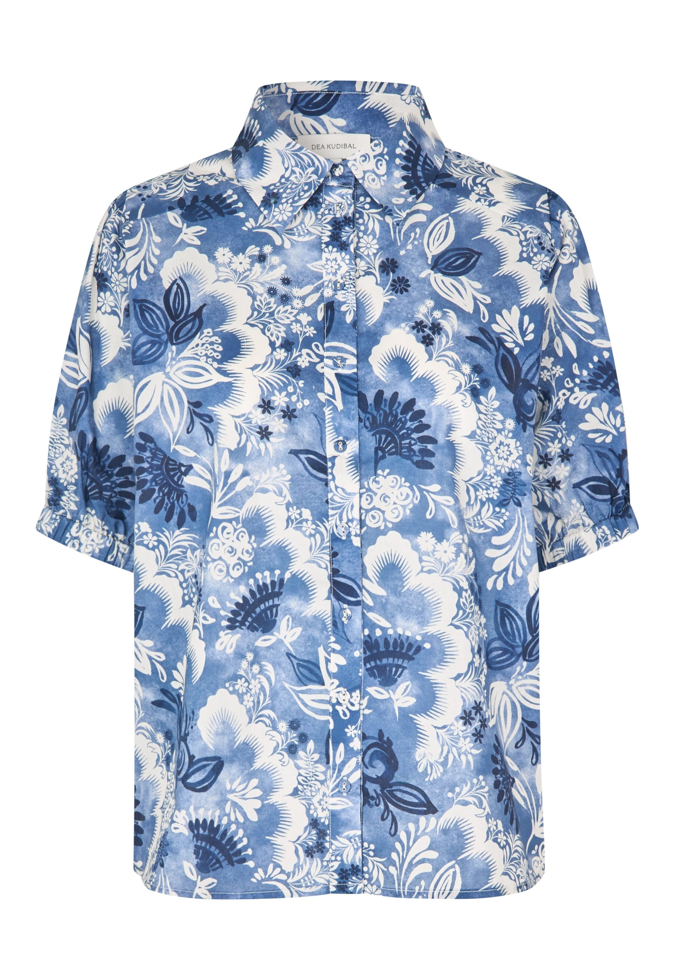 Dea Kudibal Blouse 'Violeta' in Blauw: voorkant