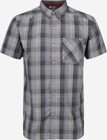 REGATTA Athletic Button Up Shirt 'Kalambo IV' in Grey: front