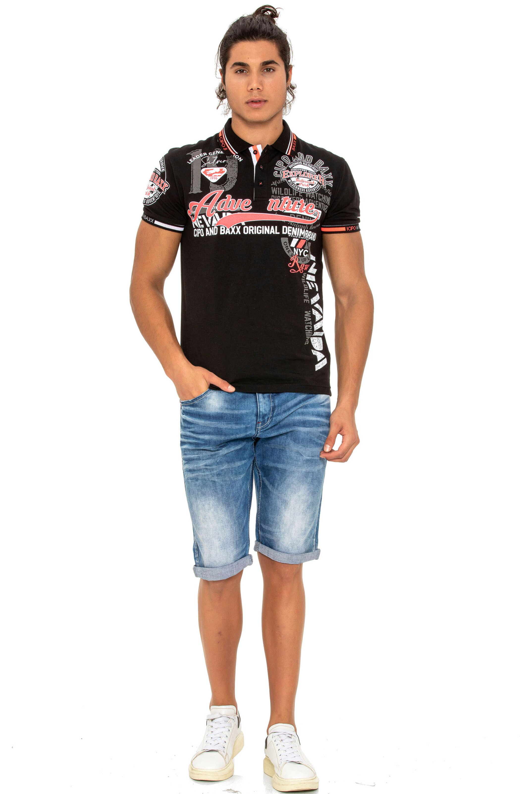 CIPO & BAXX Shirt in Black