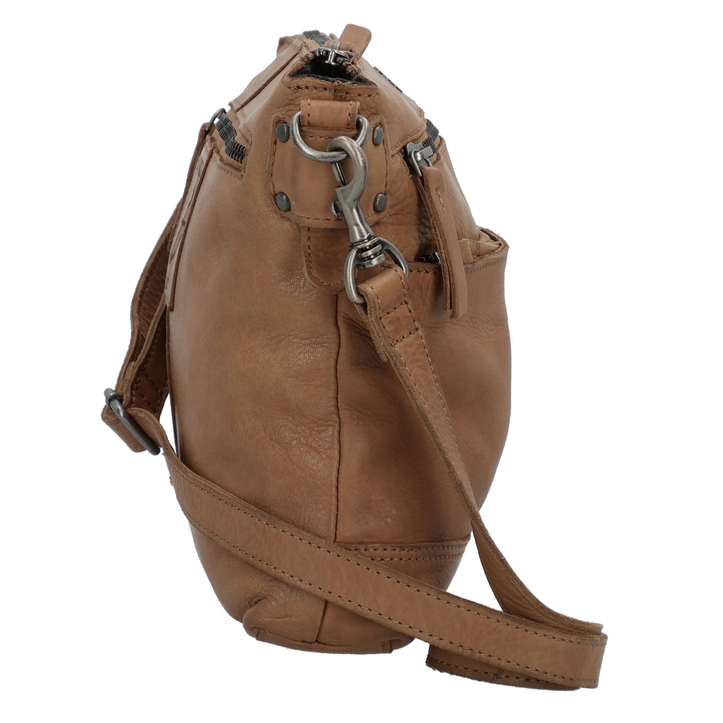 Harbour 2nd Umhängetasche 'Soft Weaving' in Braun