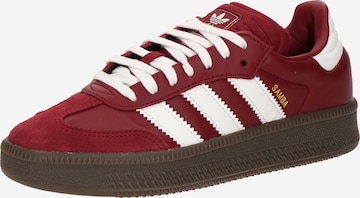 sarkans ADIDAS ORIGINALS Zemie brīvā laika apavi 'SAMBA XLG': no priekšpuses