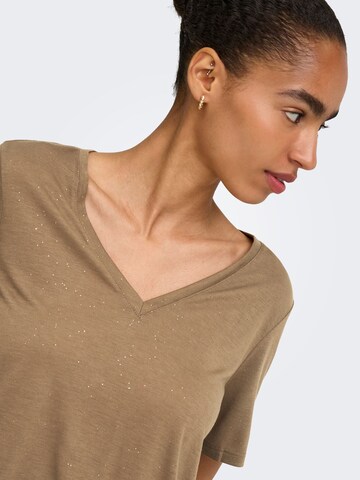 T-shirt 'ONLKia' ONLY en marron