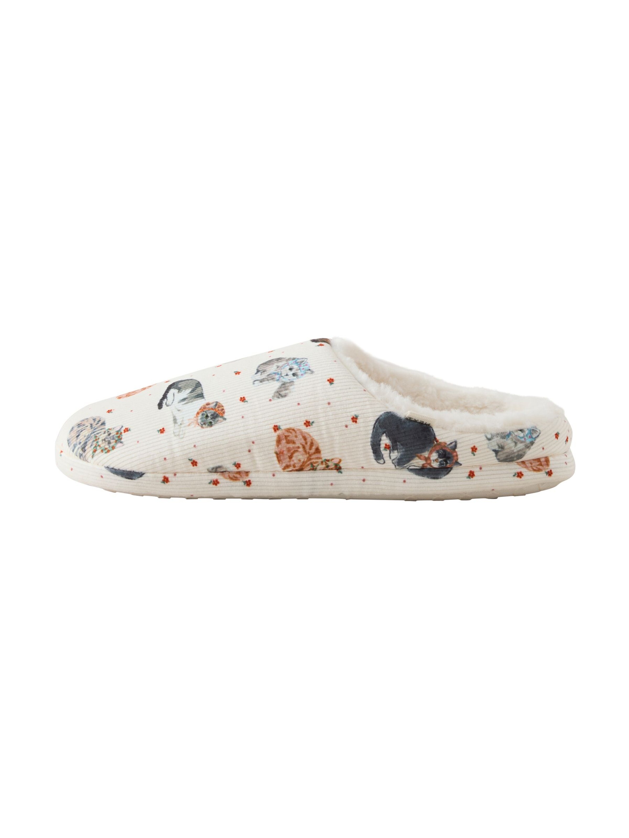 Next Huisschoenen in Beige: voorkant