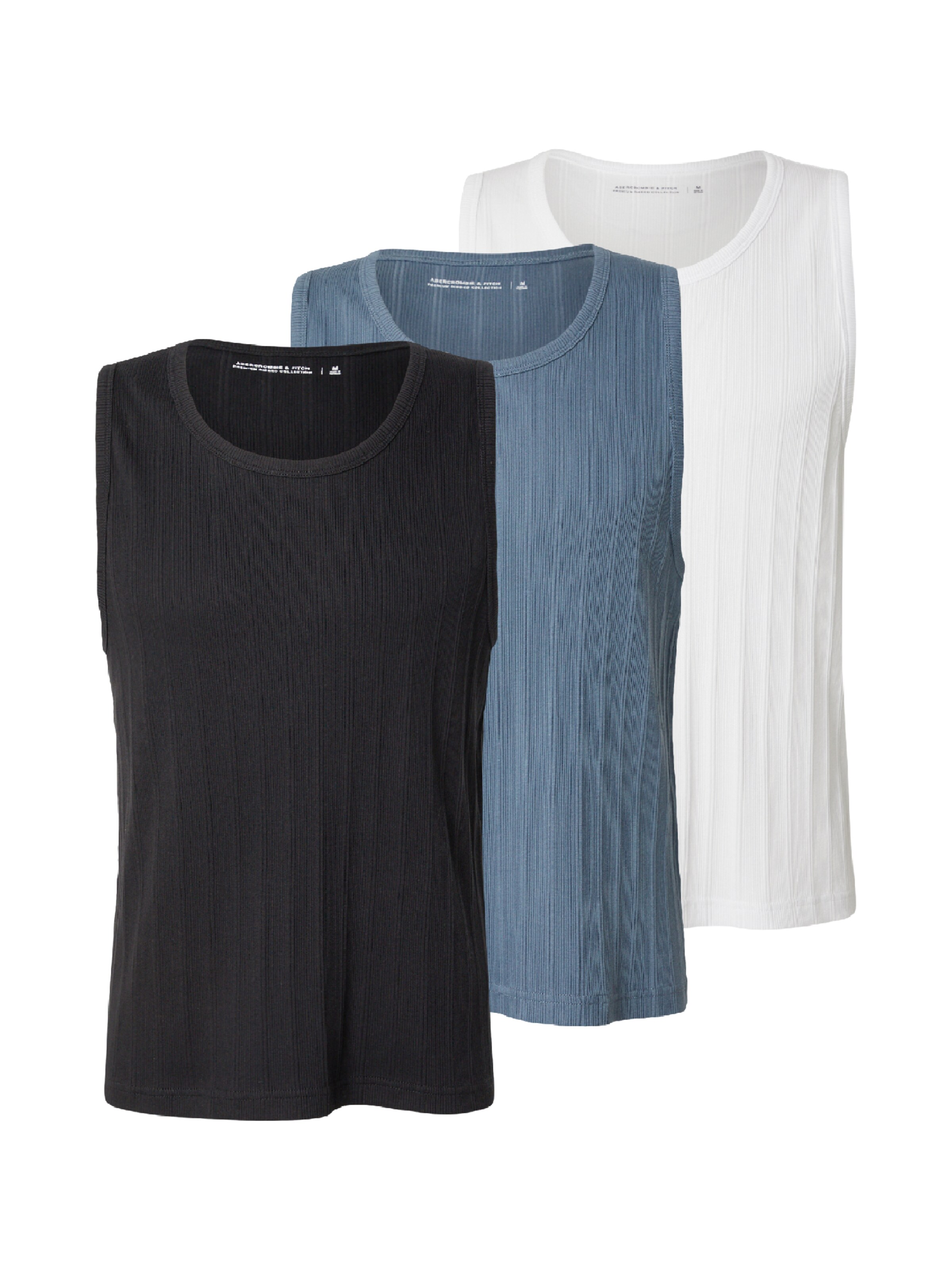 Abercrombie & Fitch Shirt in S in Opal / Black / White, Item view