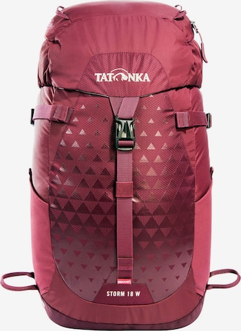 TATONKA Backpack 'Storm 18 Recco' in Red: front