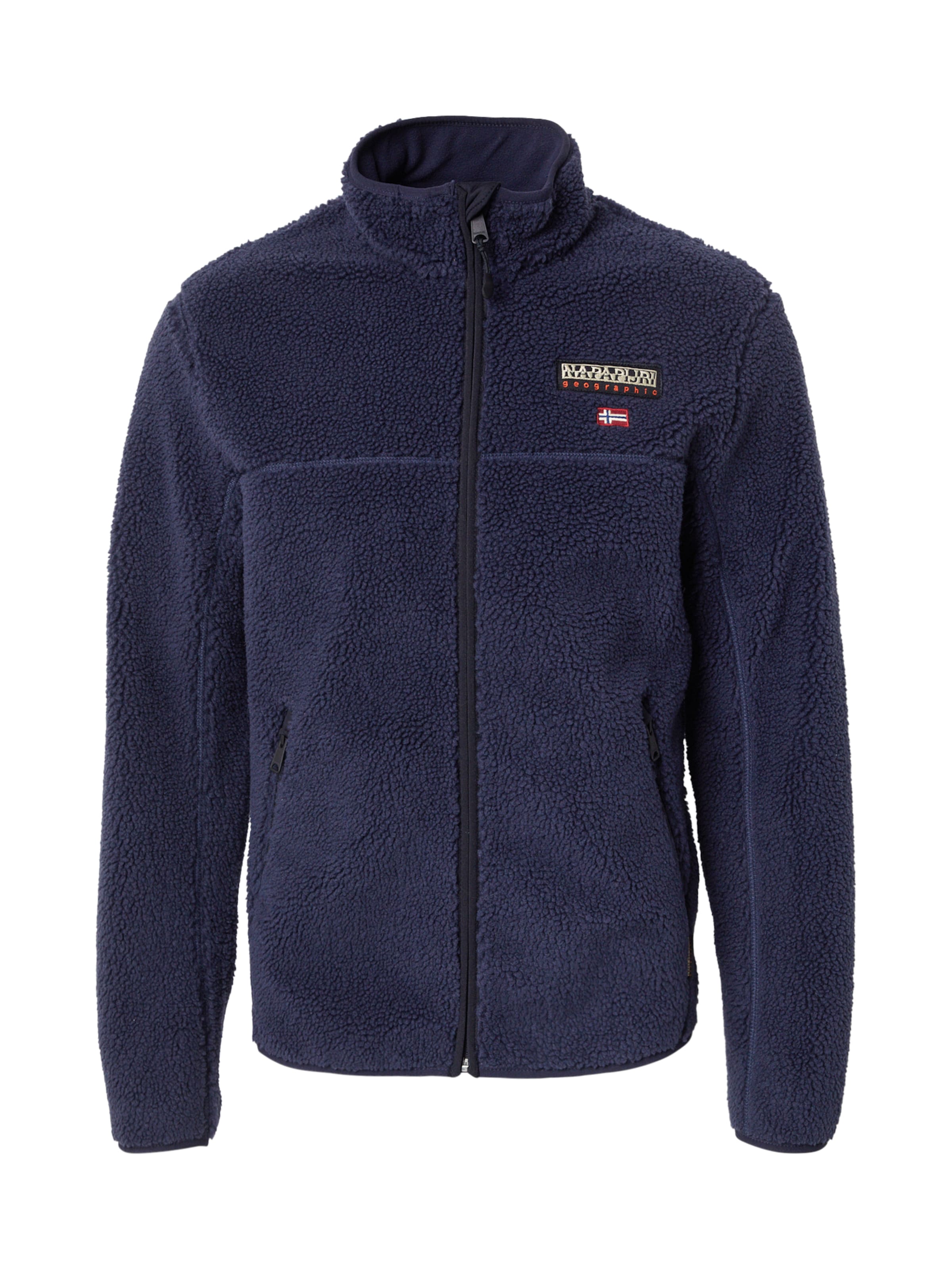 NAPAPIJRI Fleecejacka 'TYNIK' i blå: framsida