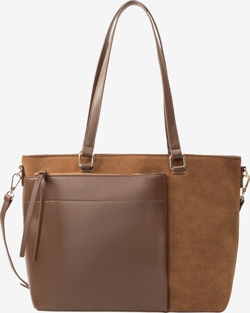 usha BLACK LABEL Shopper in Bruin: voorkant