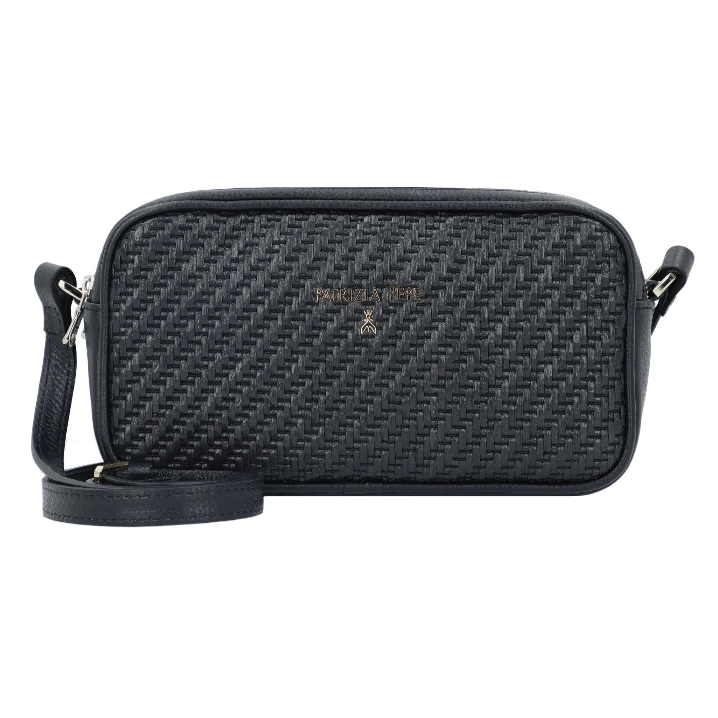 PATRIZIA PEPE Schoudertas in Zwart: voorkant