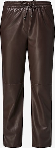 COMMA Pants in Brown: front