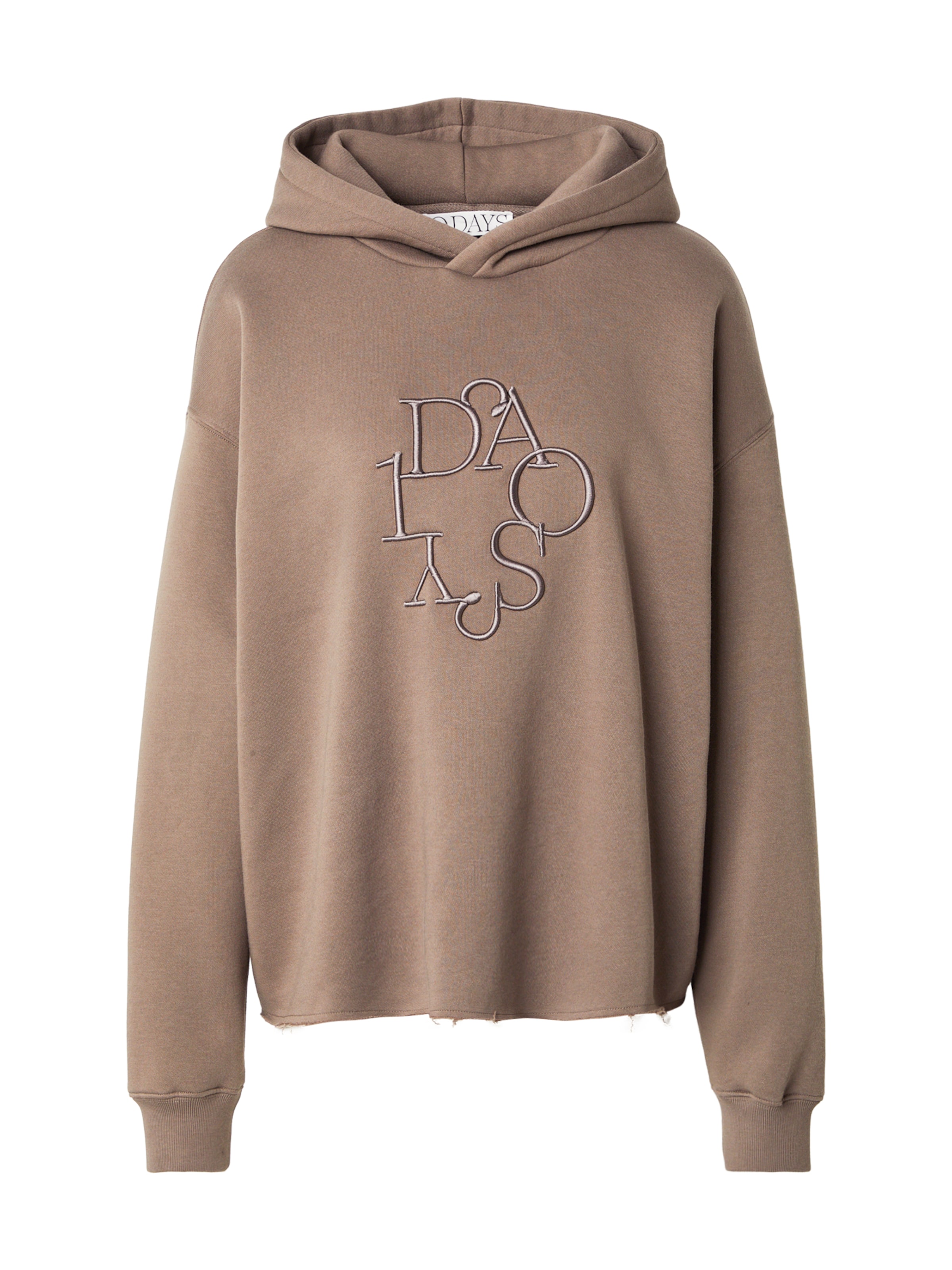 Sweat-shirt 10Days en gris : devant
