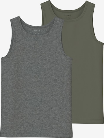 Maillot de corps NAME IT en gris : devant