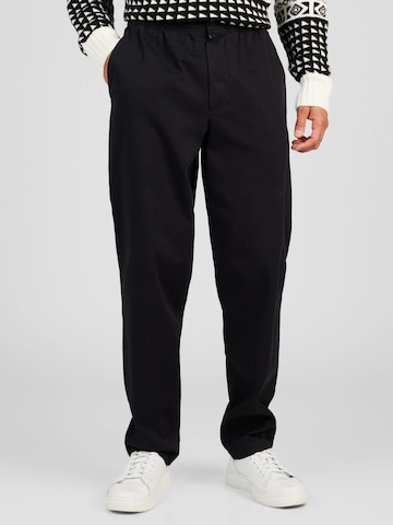 regular Pantaloni 'Ezra' di NORSE PROJECTS in nero: frontale